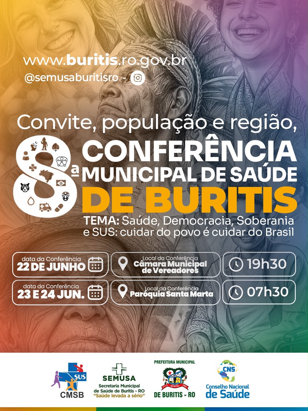 SEMUSA - Convite Especial à população de Buritis!